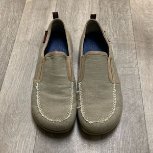 Mens Giesswien Alpen Moccasin Canvas Slip On‎ Shoes